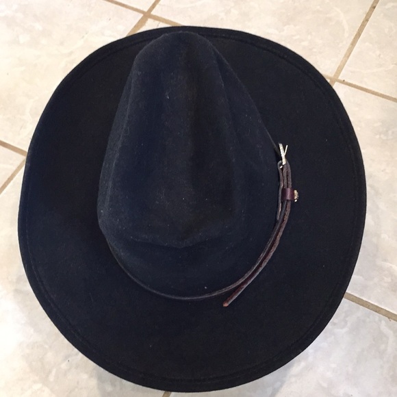 Ranch Western wear style hat wool made in USA - Picture 3 of 10
